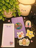 Monthly encouragement snail mail - includes various items each month
