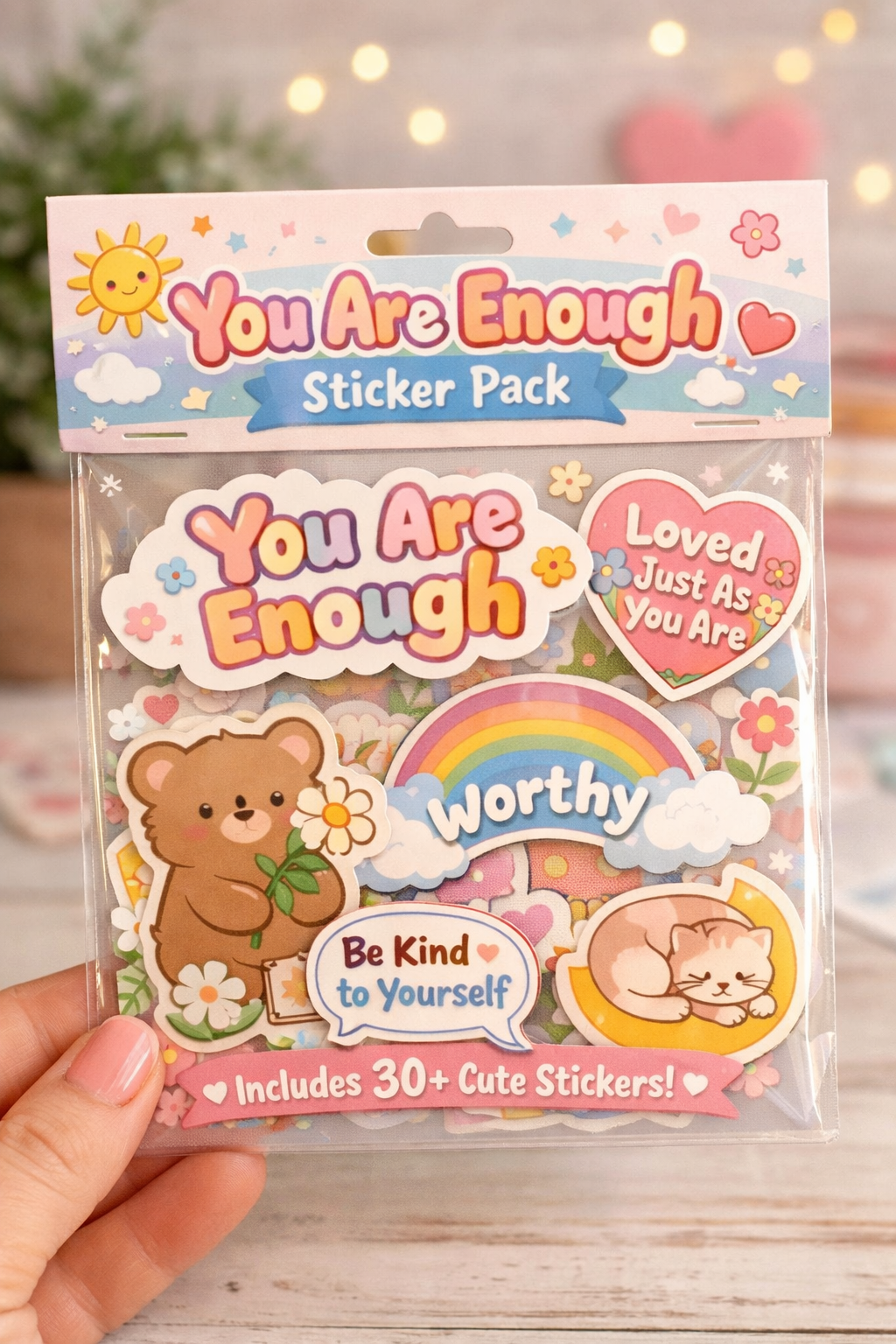 Monthly sticker package