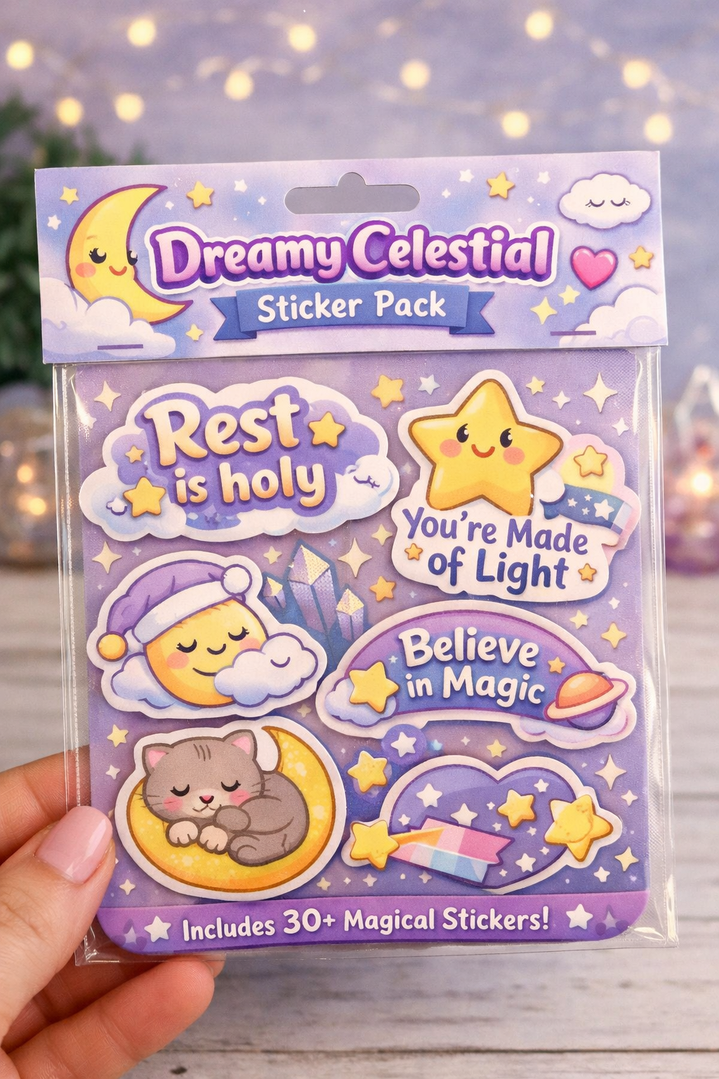Monthly sticker package