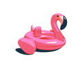 Summer Flamingo Float