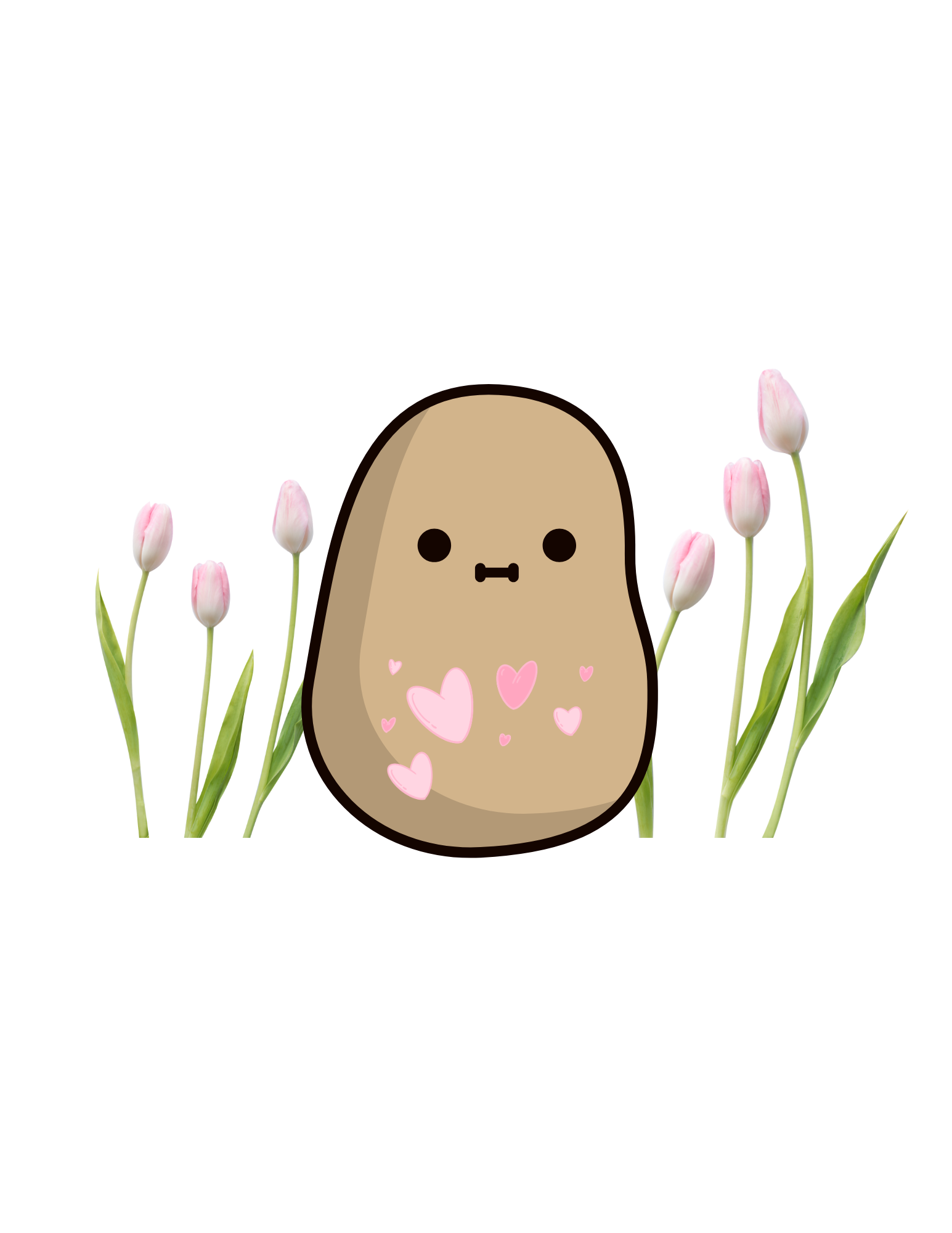 heart potatoe